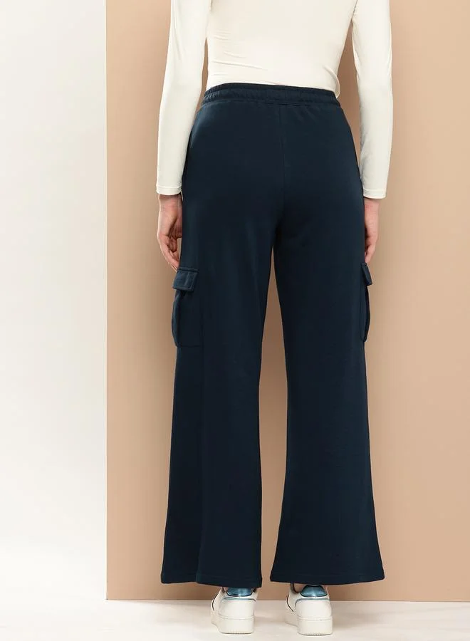 Dillinger Women Black Ultra Soft Drapey Cotton Extra Baggy Pants